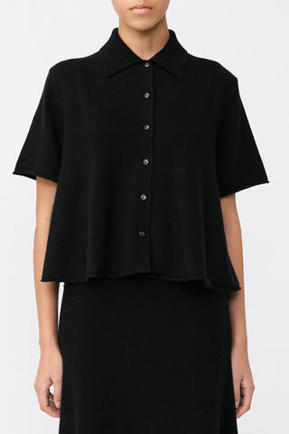 Leith Top in Black