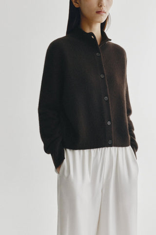 Zirelle Cardigan in Dark Oak