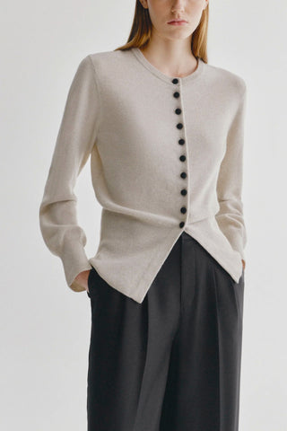 Maven Cardigan in Oyster