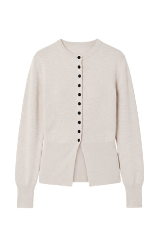 Maven Cardigan in Oyster