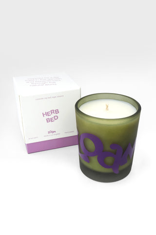 Herb Bed Candle