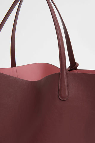 Everyday Soft Tote in Pomegranate