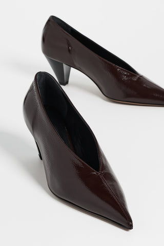 Kiki Heel in Aubergine