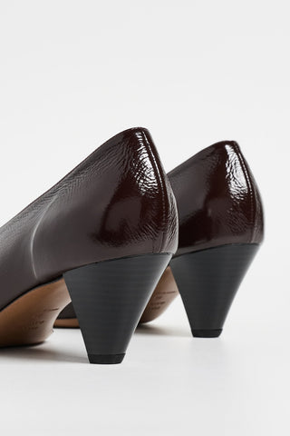 Kiki Heel in Aubergine