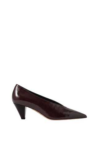 Kiki Heel in Aubergine