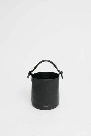 Mini Fortuna Bucket Bag in Black