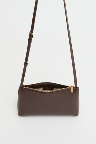 Mini Gaia Crossbody in Chocolate