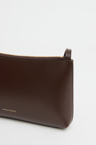 Mini Gaia Crossbody in Chocolate