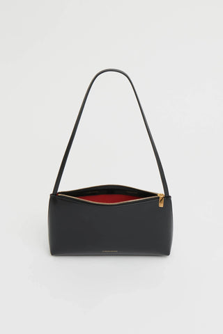 Gaia Shoulder Bag in Black/Flamma