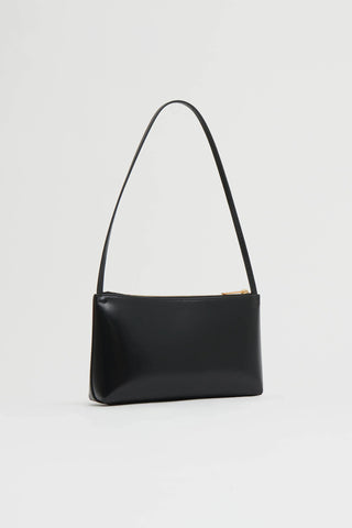 Gaia Shoulder Bag in Black/Flamma