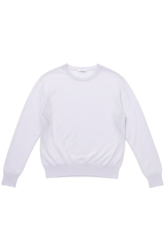 Semi Sheer Linen Blend Top in Lavender