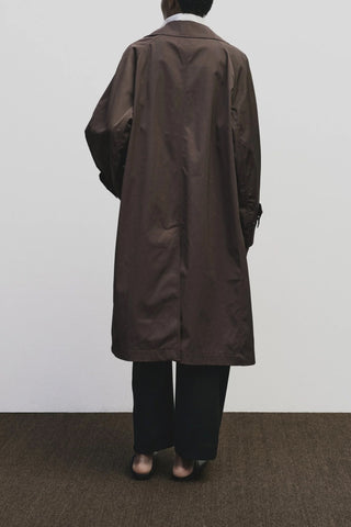 Oversized Trench in Burgundy