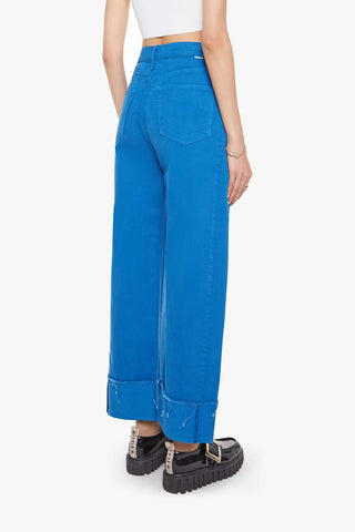 Half Pipe Ankle Cuff Fray in Mikonos Blue