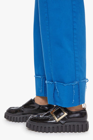 Half Pipe Ankle Cuff Fray in Mikonos Blue