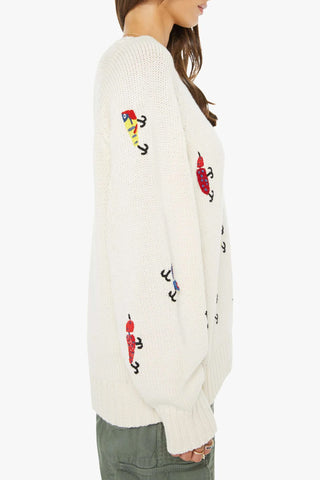 Raglan Pullover in Catch of the Day