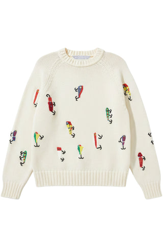 Raglan Pullover in Catch of the Day