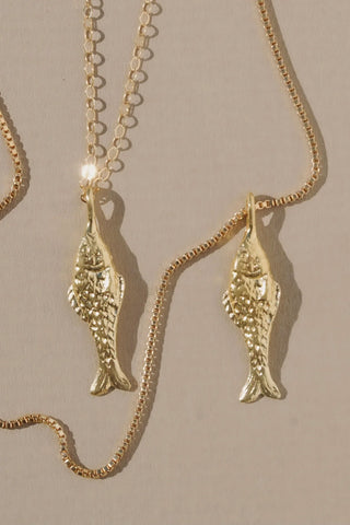 Pescadero Necklace - Gold Vermeil