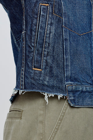 Dover Two-Tone Jacket in Blue