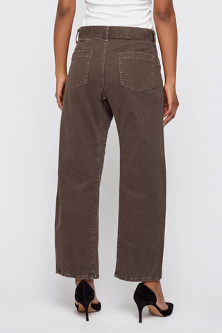 Gusset Cargo Pant in Brown