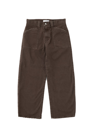 Gusset Cargo Pant in Brown