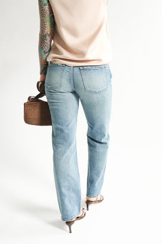 Leyden Straight in Light Blue