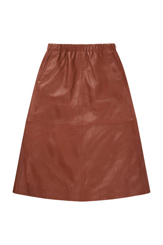 Charm Skirt in Rust