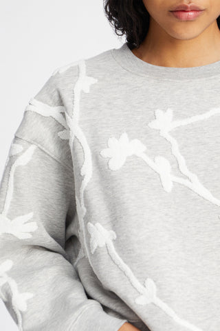 Pawi Sweatshirt in Light Grey