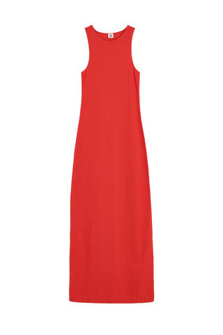 Lovelo Dress in Pompeian Red