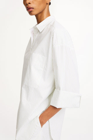 Derris Shirt in Twin Stripe