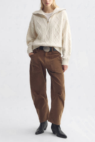 Corduroy Shon Pant in Hazelnut