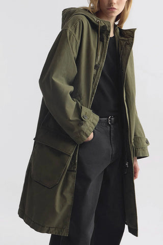 Delmar Parka in Dark Laurel