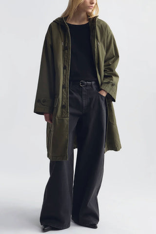 Delmar Parka in Dark Laurel