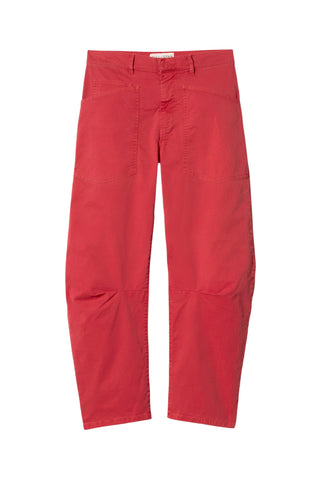 Shon Pant in Vintage Washed Faded Red