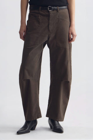 Shon Pant in Vintage Washed Dark Walnut