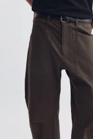 Shon Pant in Vintage Washed Dark Walnut