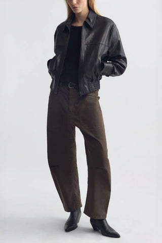 Shon Pant in Vintage Washed Dark Walnut