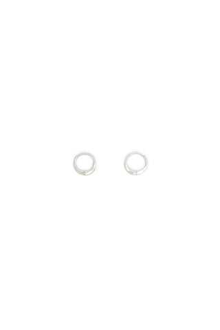 Momento Baby Hoops in Silver