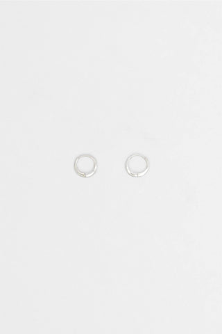 Momento Baby Hoops in Silver