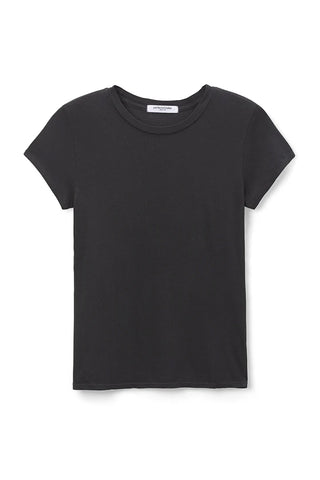 Sheryl Baby Tee in Vintage Black