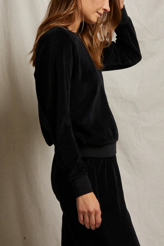 Stella Shrunken Sweatshirt in True Black