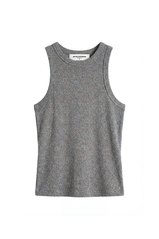 Daphne Tank in Dark Heather Grey
