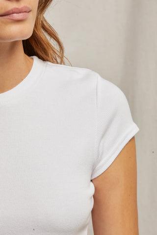 Jude Baby Tee in White