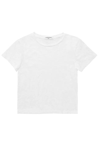 Lisa Slim Crew in White