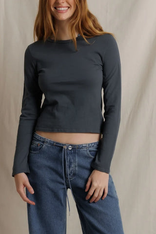 Jamie Long Sleeve in Turbulence