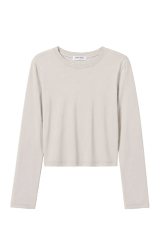 Jamie Long Sleeve in Whitecap Grey