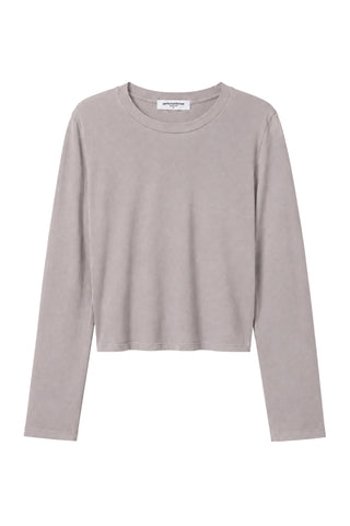 Jamie Long Sleeve in Cloud Gray