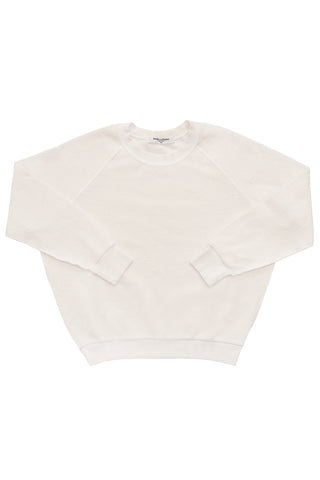 Ziggy Sweatshirt in Bright Ivory
