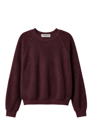 Ziggy Sweatshirt in Cherry Lacquer