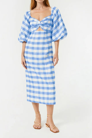Noa Dress in Toulouse Gingham