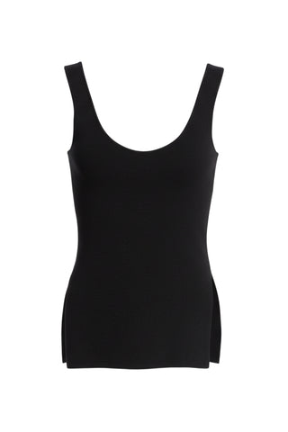Knitted Bustier Top in Black